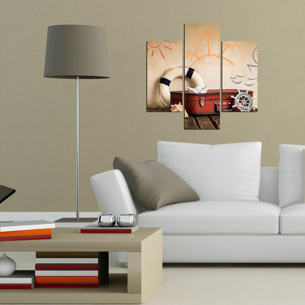 Wallity set slika 3MDF-051, 3 dijela