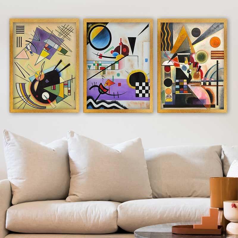 Wallity Set uramljenih slika 3AC_UN84644, 3 dijela