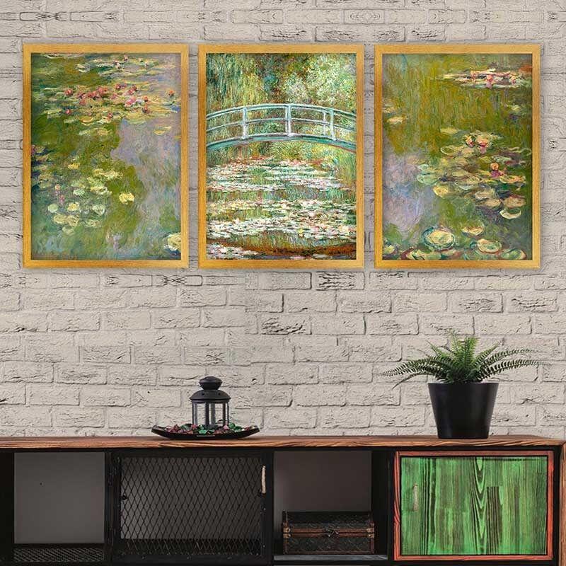 Wallity Set uramljenih slika 3AC_UN2680947, 3 dijela