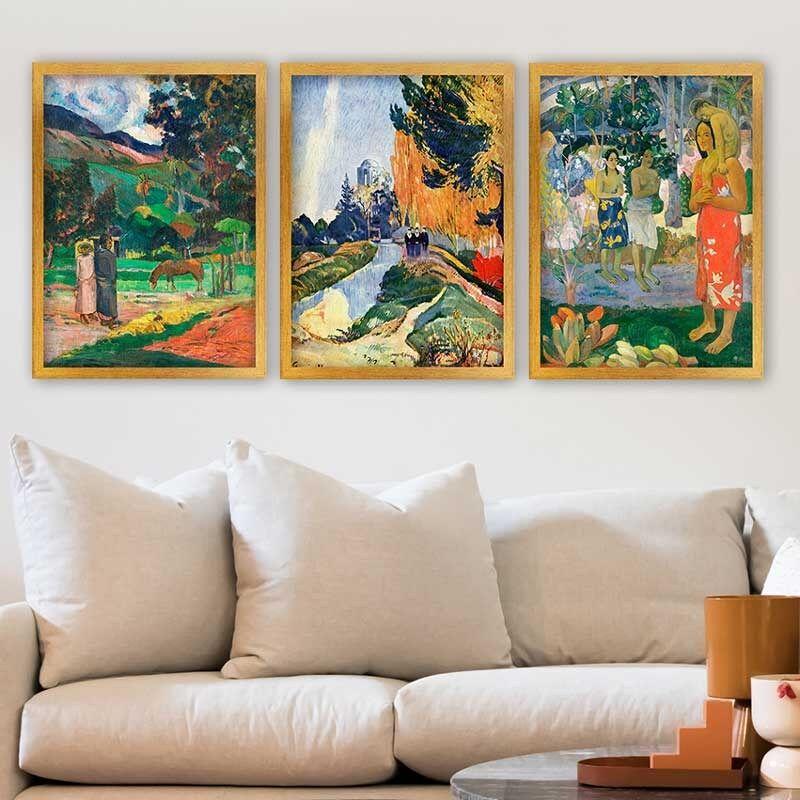 Wallity Set uramljenih slika 3AC_UN1233861, 3 dijela