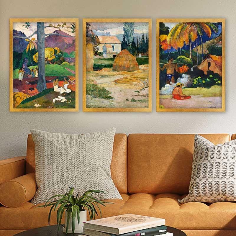 Wallity Set uramljenih slika 3AC_UN3897173, 3 dijela