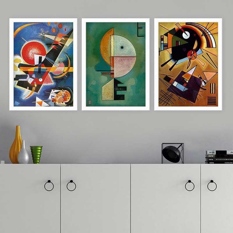 Wallity Set uramljenih slika 3BC_UN287405, 3 dijela