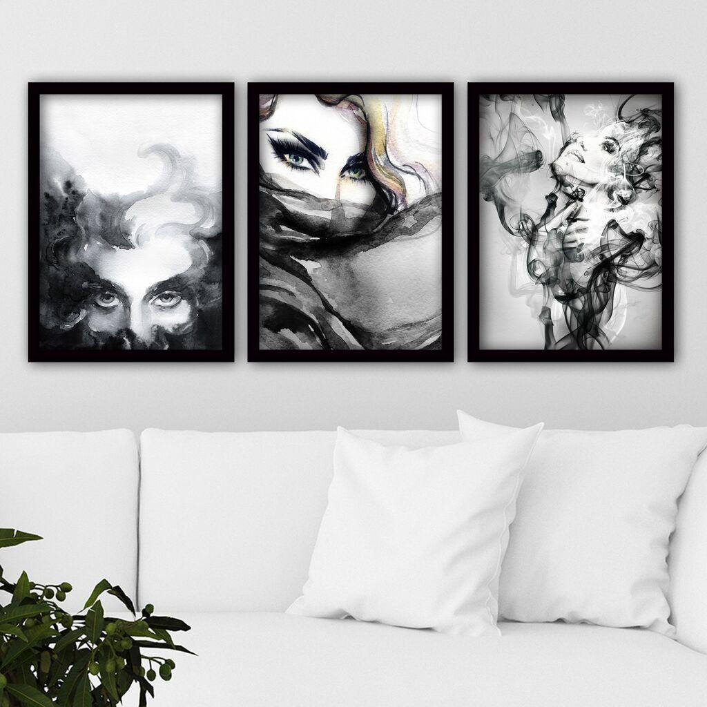 Wallity Set uramljenih slika 3SC44, 3 dijela