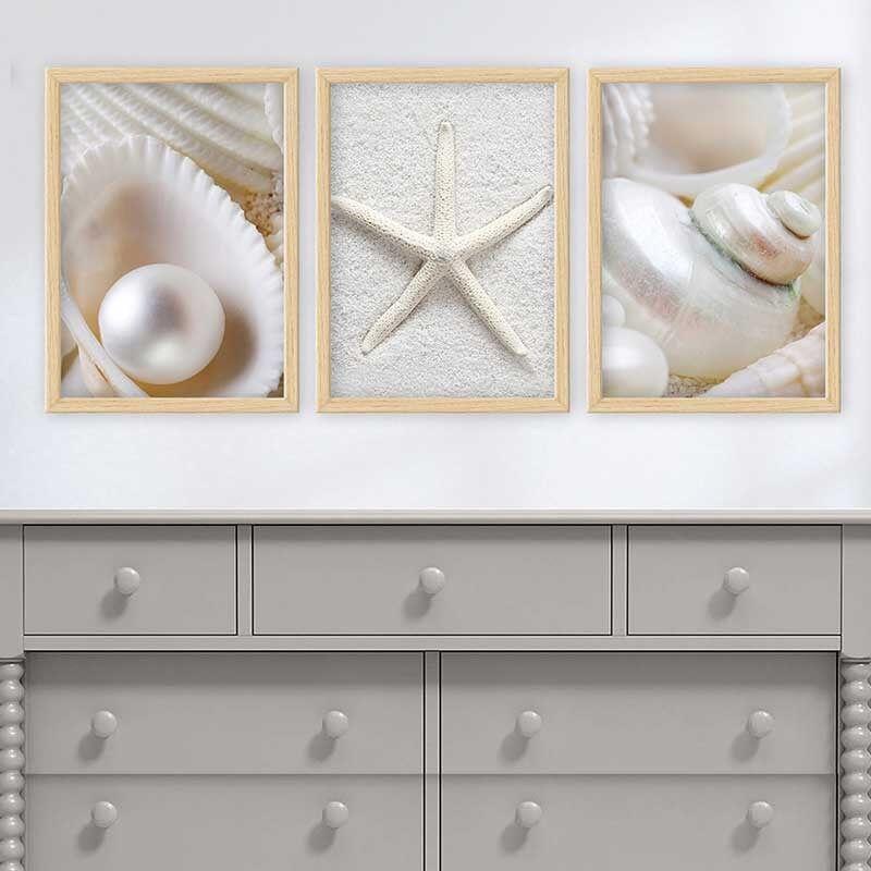 Wallity Set uramljenih slika 3NTC_45445214, 3 dijela