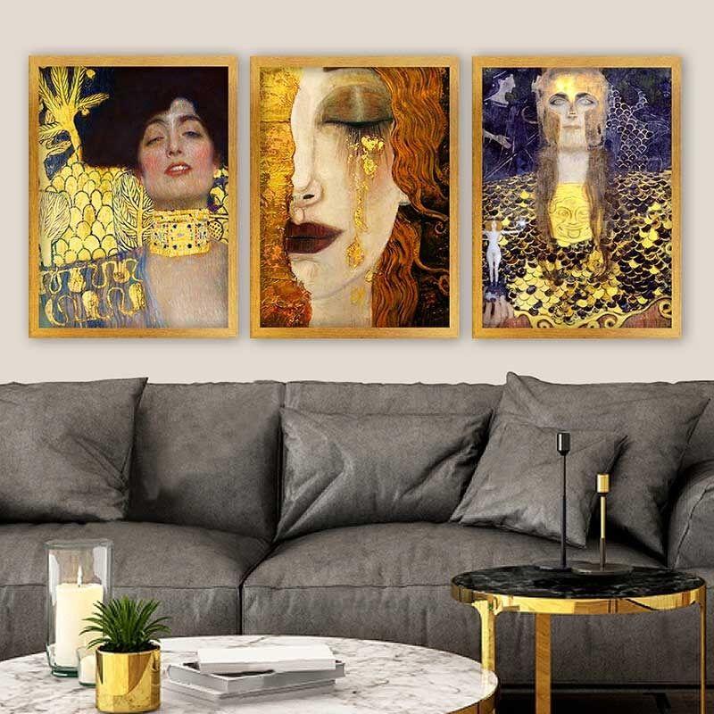 Wallity Set uramljenih slika 3AC_UN3847969, 3 dijela