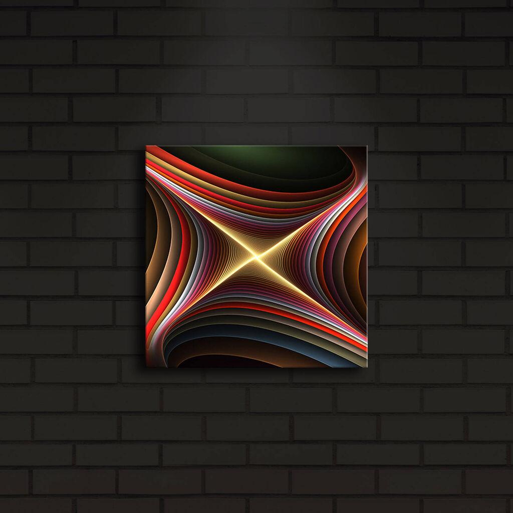 Zidna slika sa LED osvetljenjem 2828IACT-1, 28x28 cm