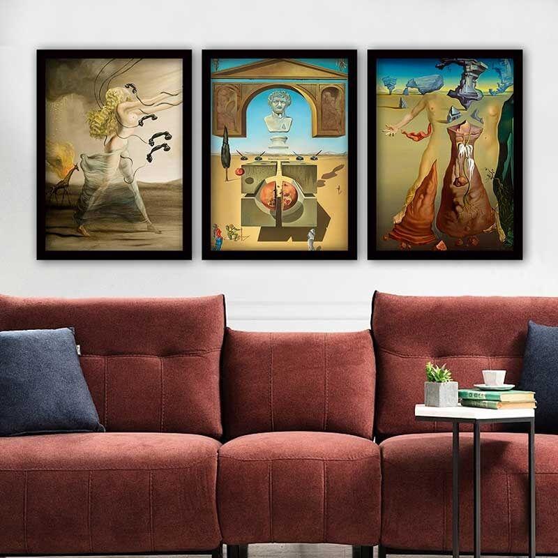 Wallity Set uramljenih slika 3SC_UN1385243, 3 dijela