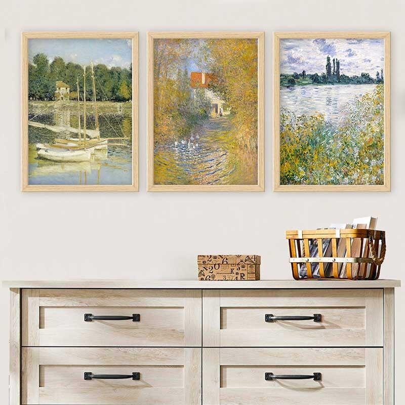 Wallity Set uramljenih slika 3NTC_UN2680258, 3 dijela