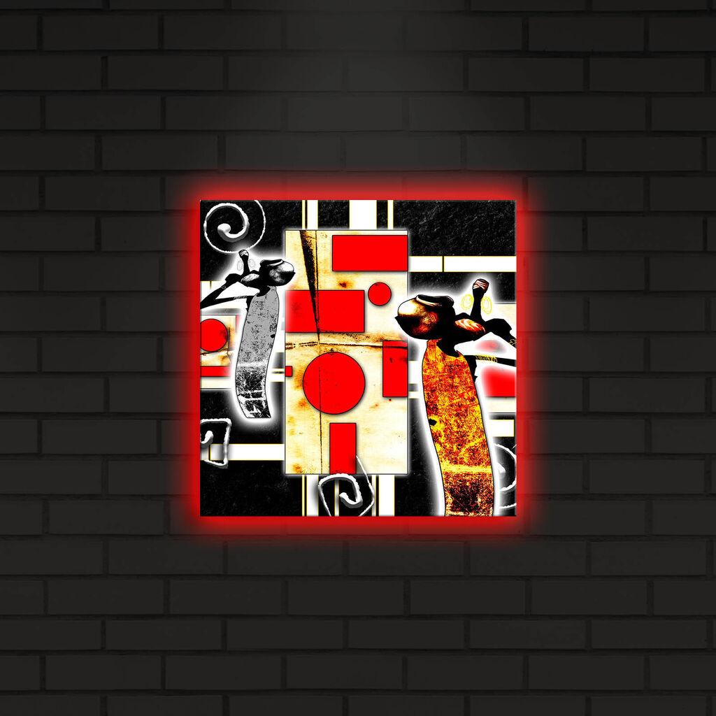 Zidna slika sa LED osvetljenjem 2828DACT-11, 28x28 cm