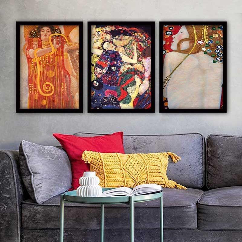 Wallity Set uramljenih slika 3SC_UN987528, 3 dijela