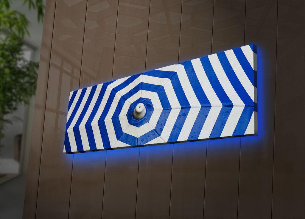 Zidna slika sa LED osvetljenjem 3090DACT-73, 30x90 cm