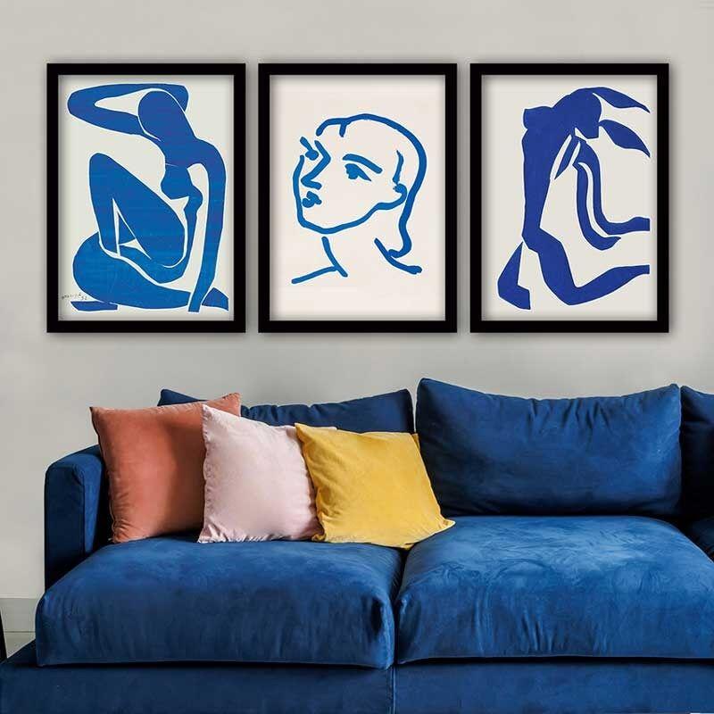 Wallity Set uramljenih slika 3SC_UN024616, 3 dijela