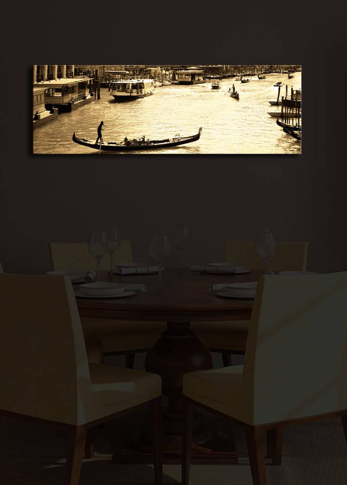 Zidna slika sa LED osvetljenjem 3090IACT-9, 30x90 cm