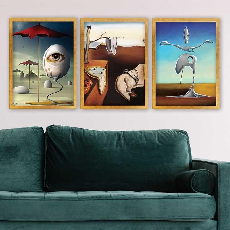 Wallity Set uramljenih slika 3AC_UN65686, 3 dijela