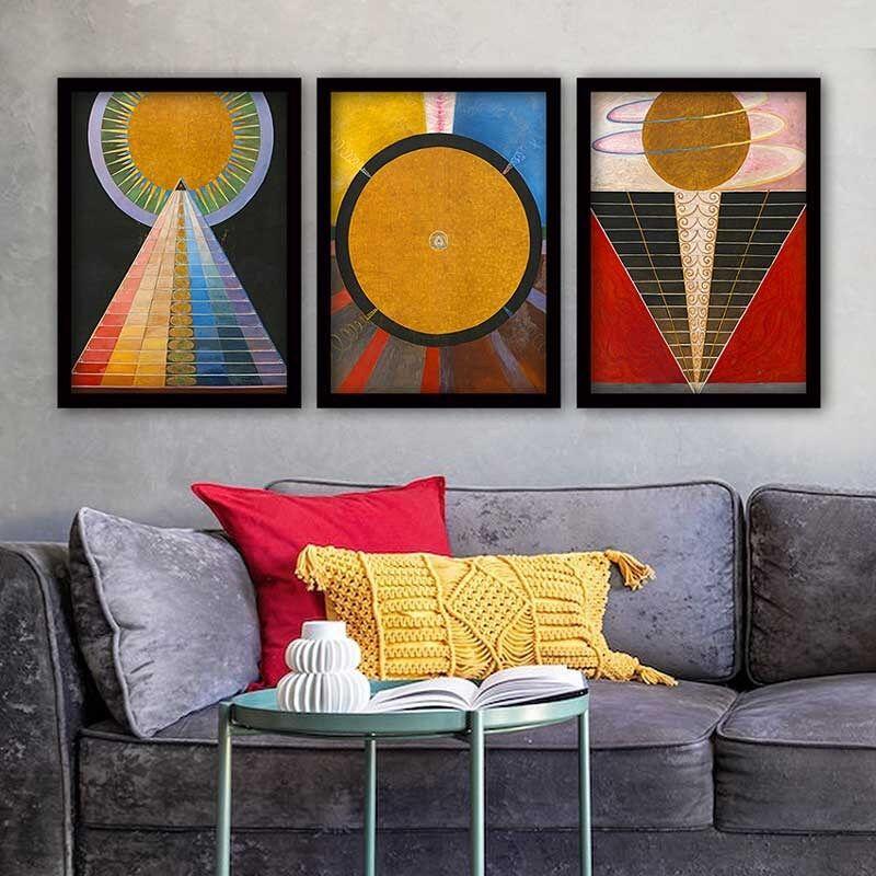 Wallity Set uramljenih slika 3SC_UN10080921, 3 dijela