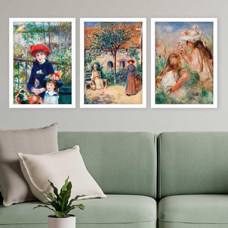 Wallity Set uramljenih slika 3BC_UN3875705, 3 dijela