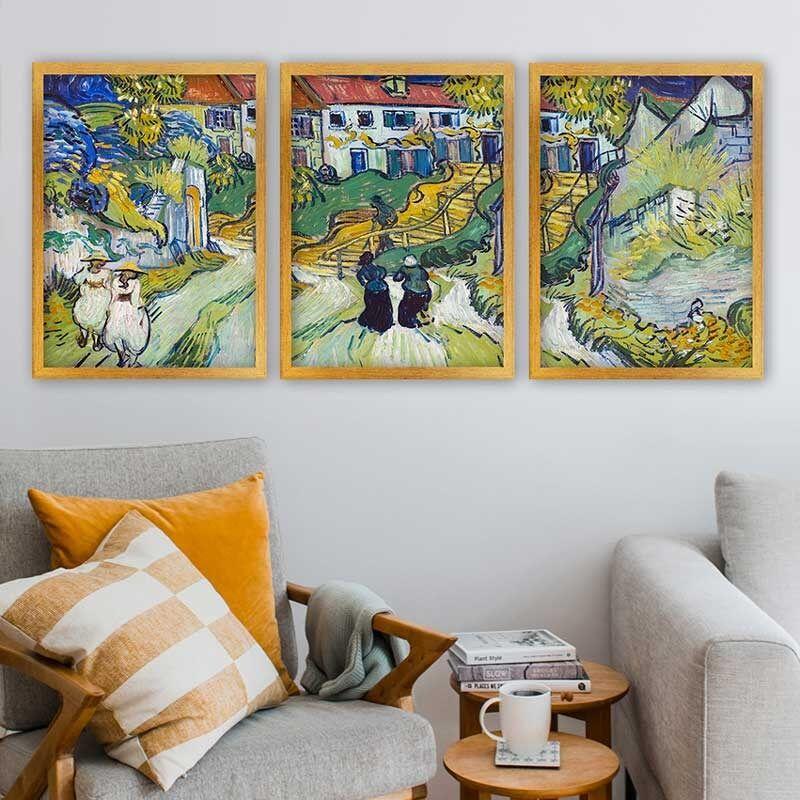 Wallity Set uramljenih slika 3AC_UN3868302, 3 dijela