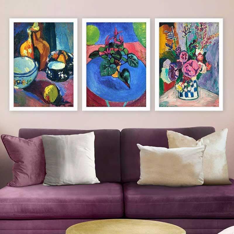 Wallity Set uramljenih slika 3BC_UN025540, 3 dijela