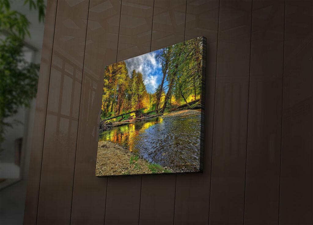 Zidna slika sa LED osvetljenjem 2828IACT-52, 28x28 cm