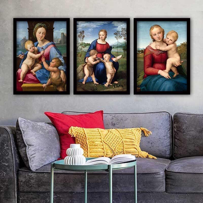 Wallity Set uramljenih slika 3SC_UN3848171, 3 dijela