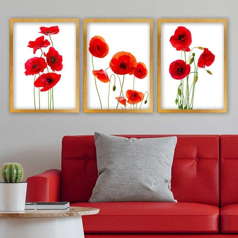 Wallity Set uramljenih slika 3AC_2128030, 3 dijela