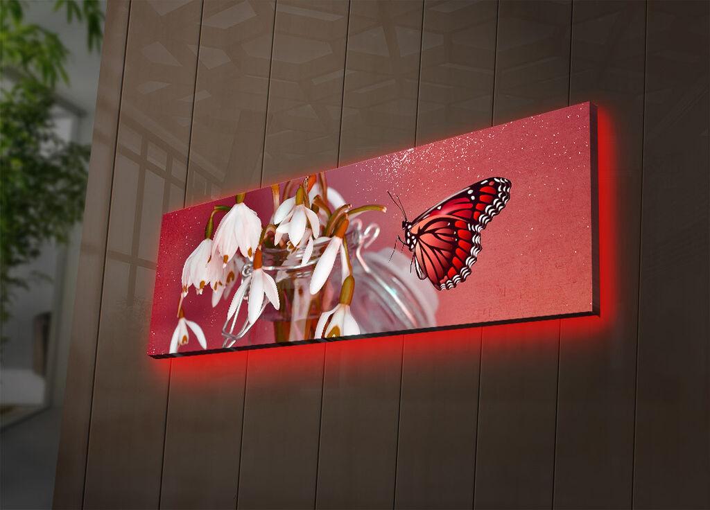 Zidna slika sa LED osvetljenjem 3090DACT-59, 30x90 cm