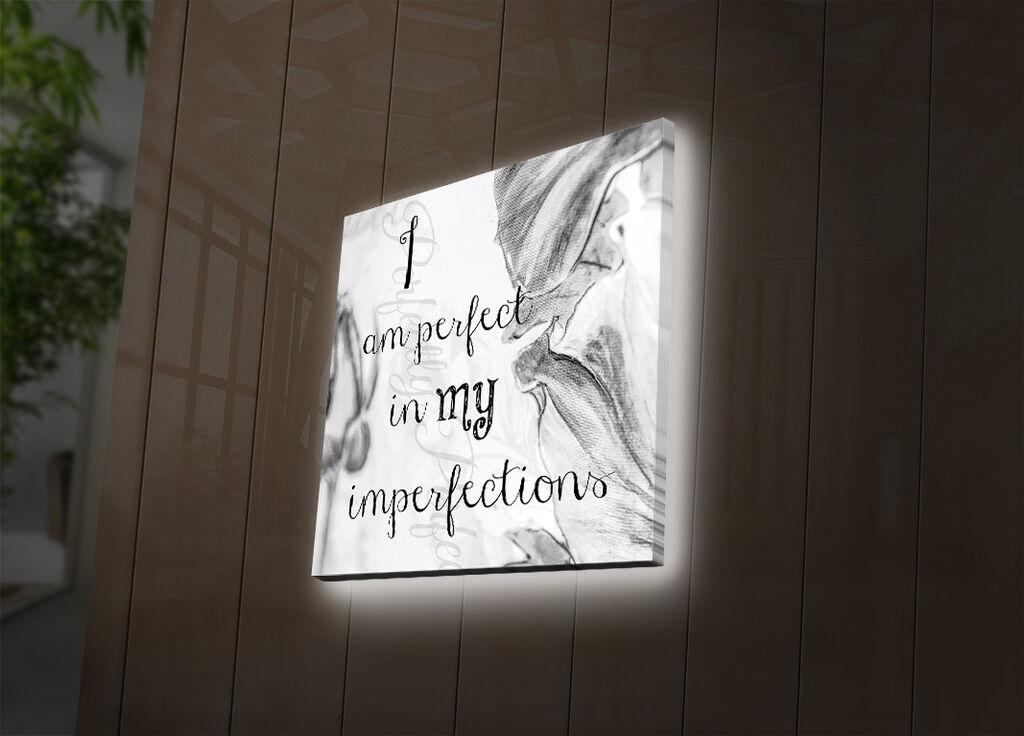 Zidna slika sa LED osvetljenjem 2828DACT-36, 28x28 cm