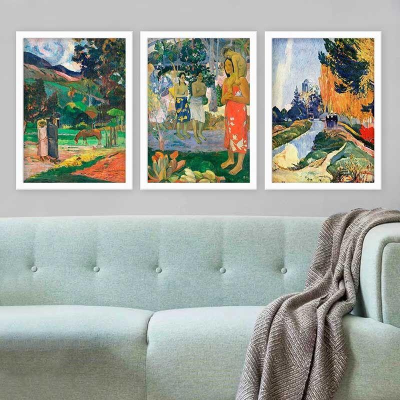 Wallity Set uramljenih slika 3BC_UN1233861, 3 dijela