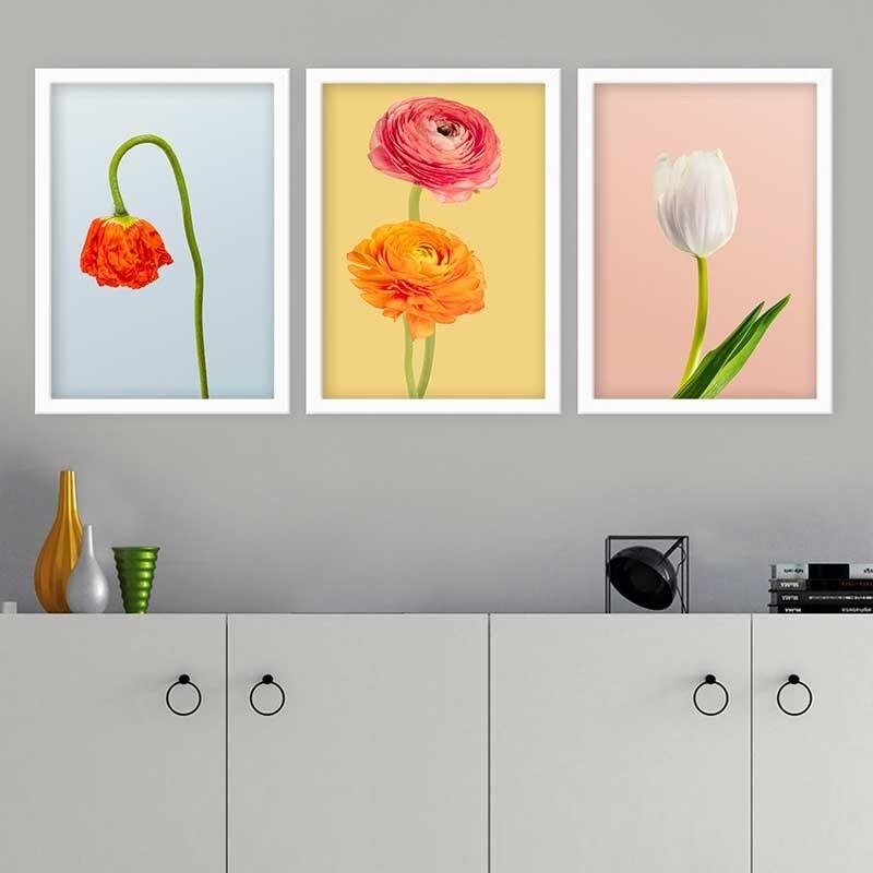 Wallity Set uramljenih slika 3BC_41955467, 3 dijela