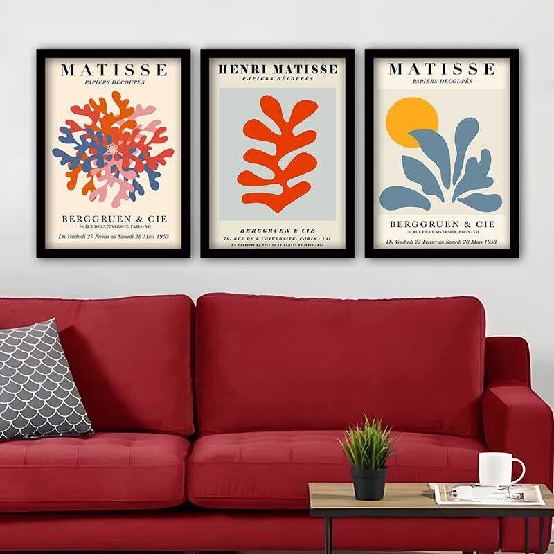 Wallity Set uramljenih slika 3SC_UN161162, 3 dijela