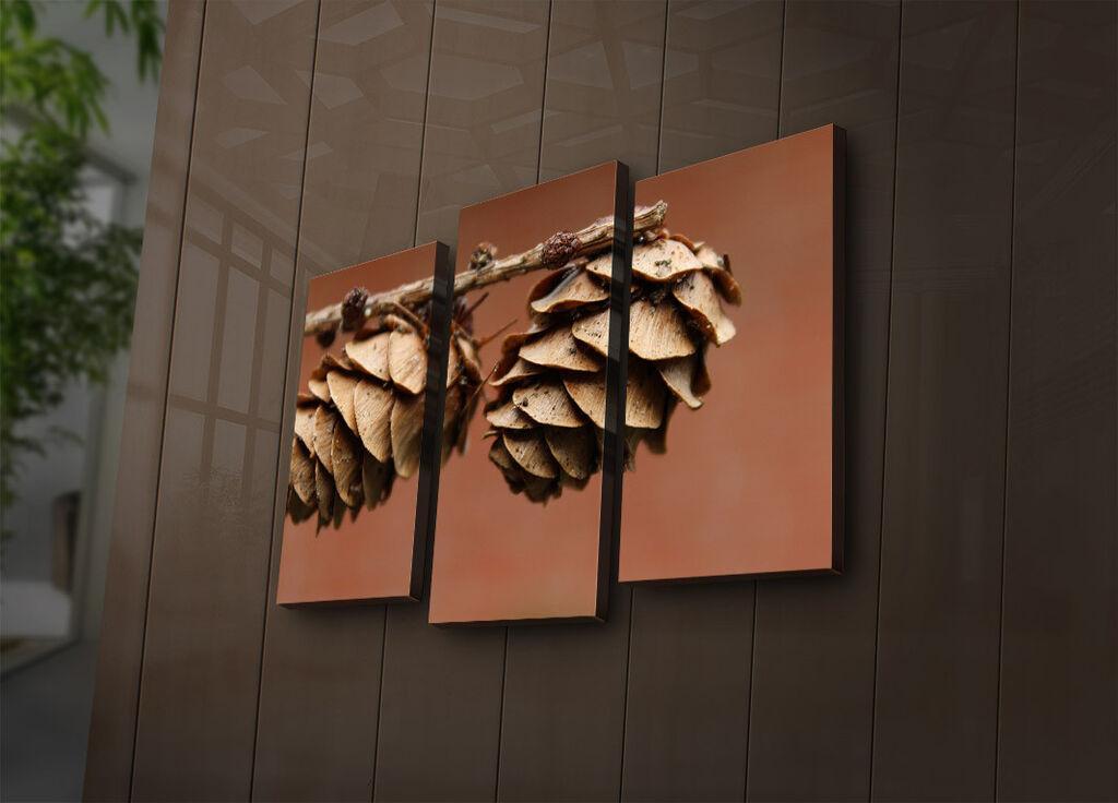 Wallity Set slika sa LED rasvjetom 3PATIACT-21, 3 dijela