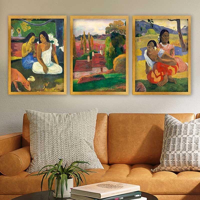 Wallity Set uramljenih slika 3AC_UN1233897, 3 dijela