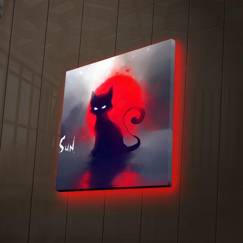 Zidna slika sa LED osvetljenjem 2828DACT-46, 28x28 cm