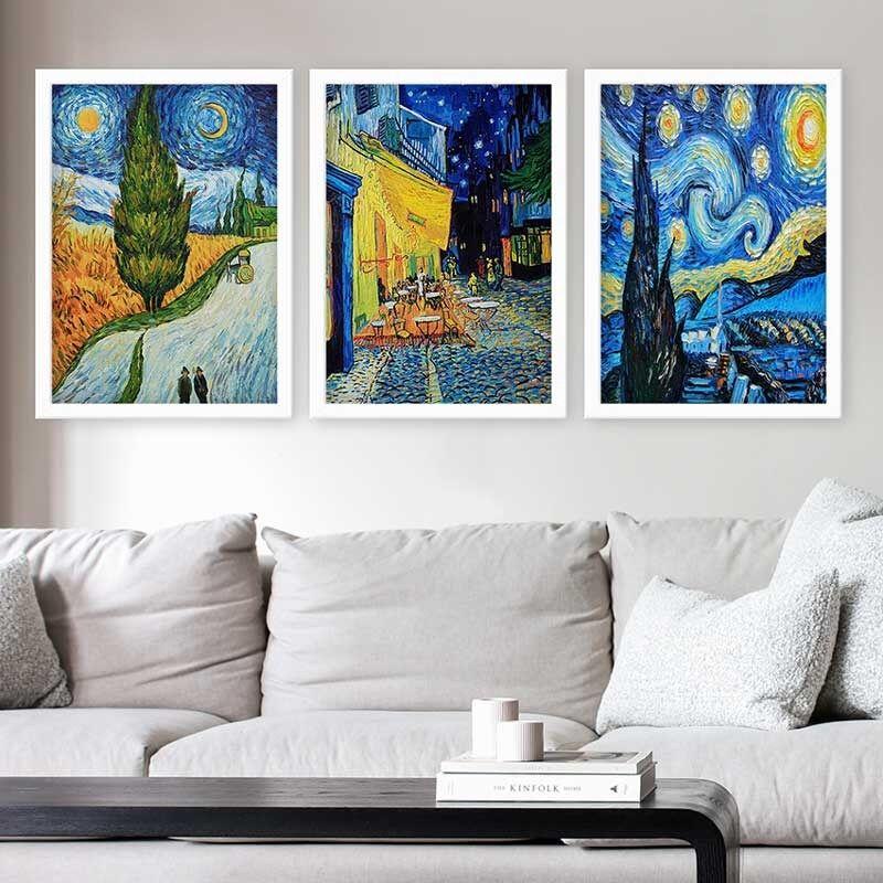 Wallity Set uramljenih slika 3BC_UN78512, 3 dijela