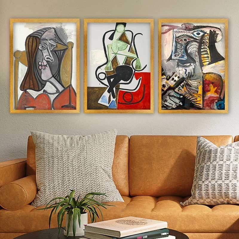 Wallity Set uramljenih slika 3AC_UNPP10, 3 dijela