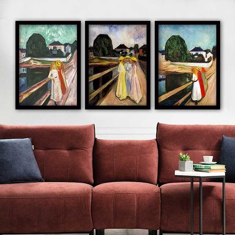 Wallity Set uramljenih slika 3SC_UN106518436, 3 dijela