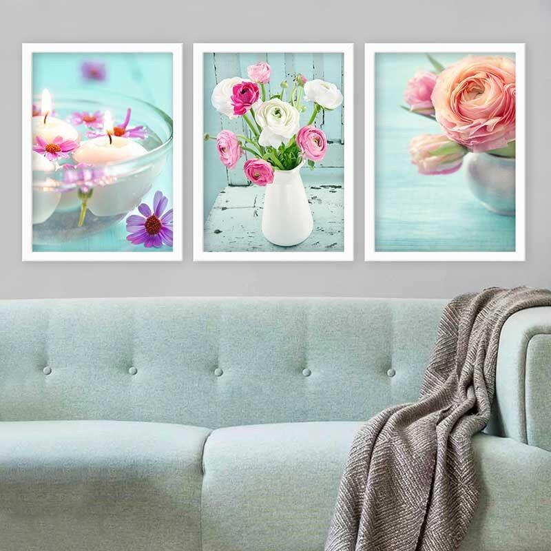 Wallity Set uramljenih slika 3BC_219025241, 3 dijela