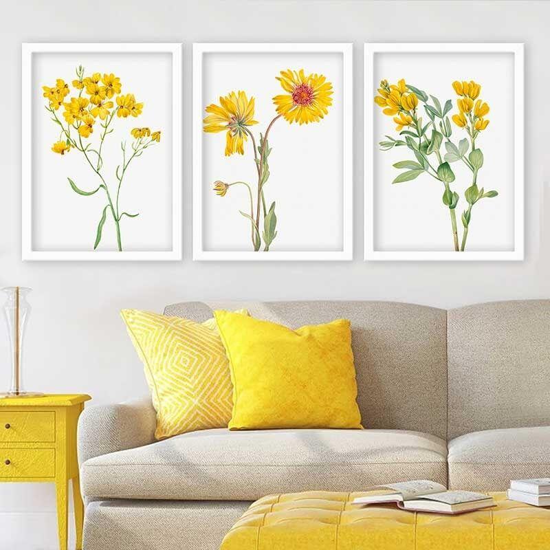 Wallity Set uramljenih slika 3BC_22613791, 3 dijela