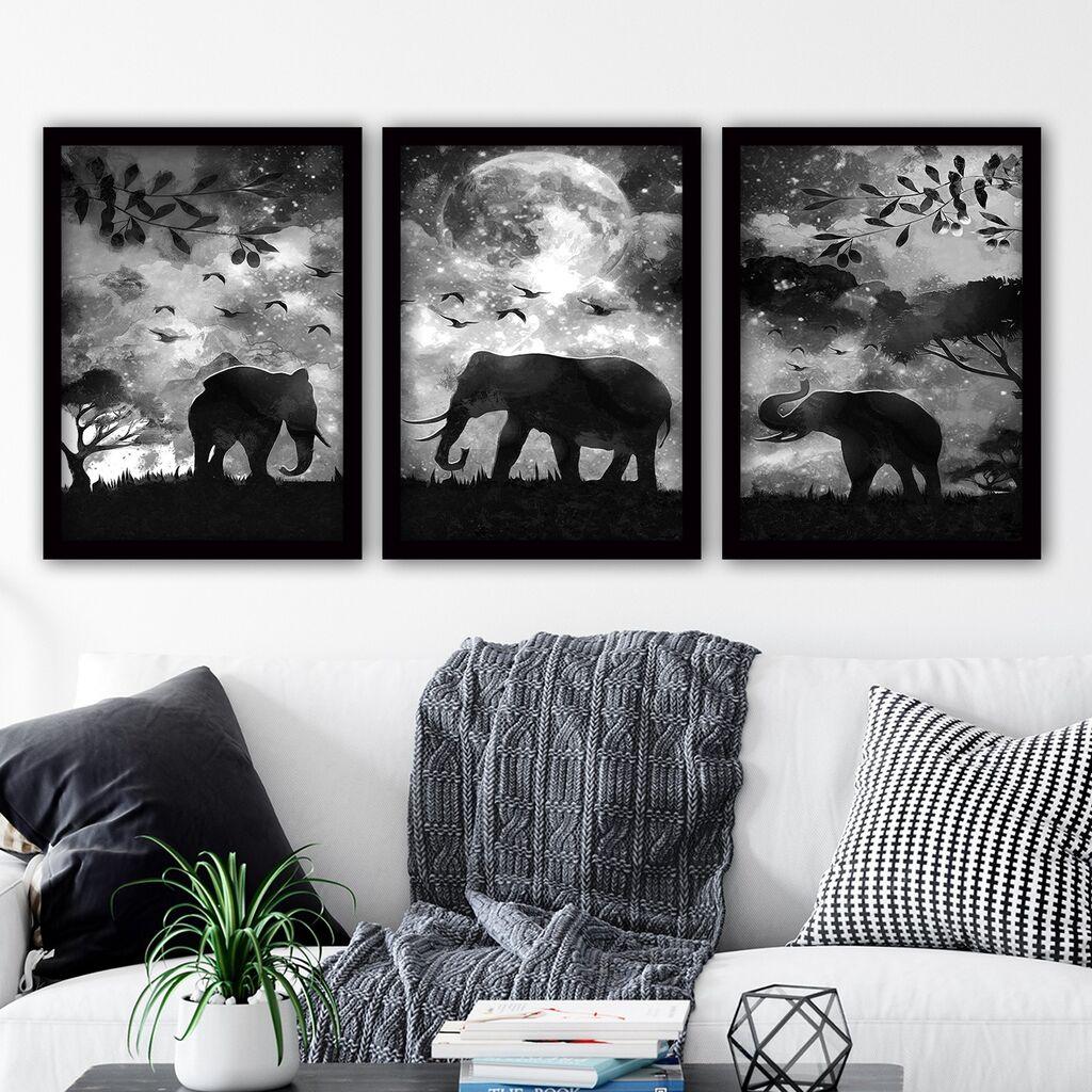 Wallity Set uramljenih slika 3SC48, 3 dijela