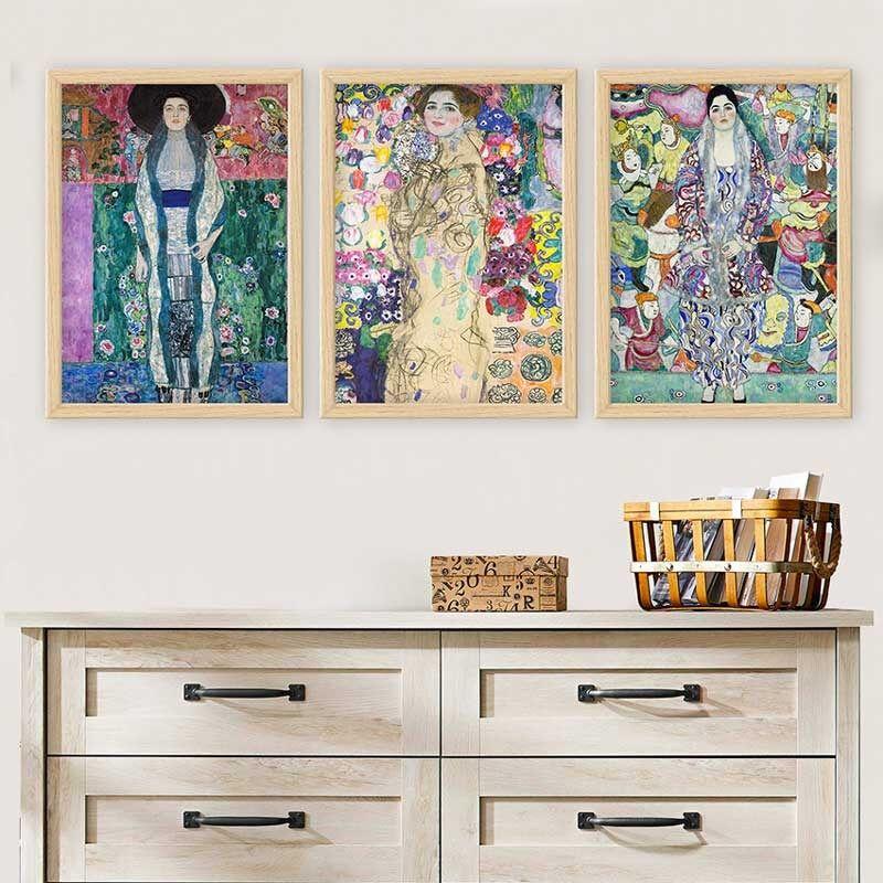 Wallity Set uramljenih slika 3NTC_UN3847975, 3 dijela