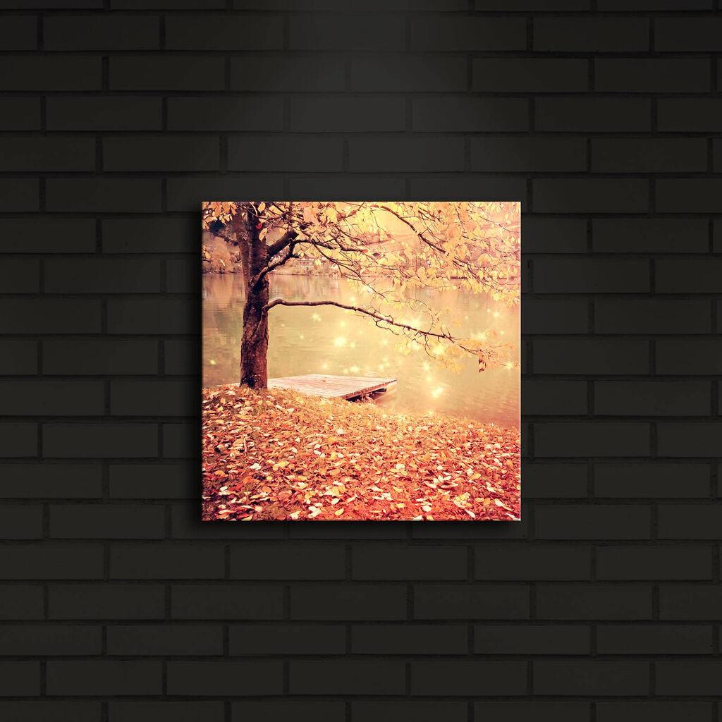 Zidna slika sa LED osvetljenjem 2828IACT-8, 28x28 cm