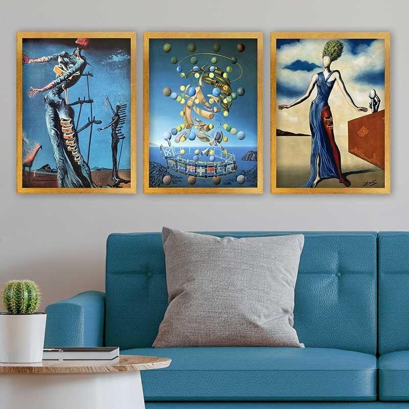 Wallity Set uramljenih slika 3AC_UN24751, 3 dijela