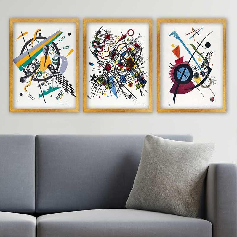 Wallity Set uramljenih slika 3AC_UN2968523, 3 dijela