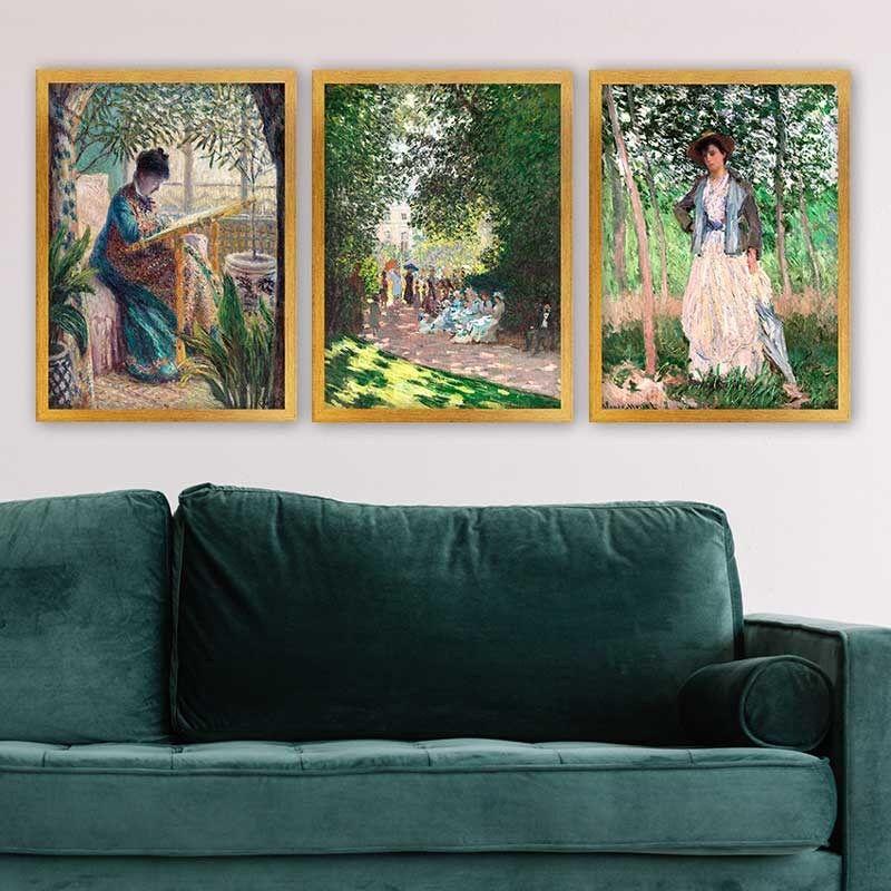 Wallity Set uramljenih slika 3AC_UN547270, 3 dijela