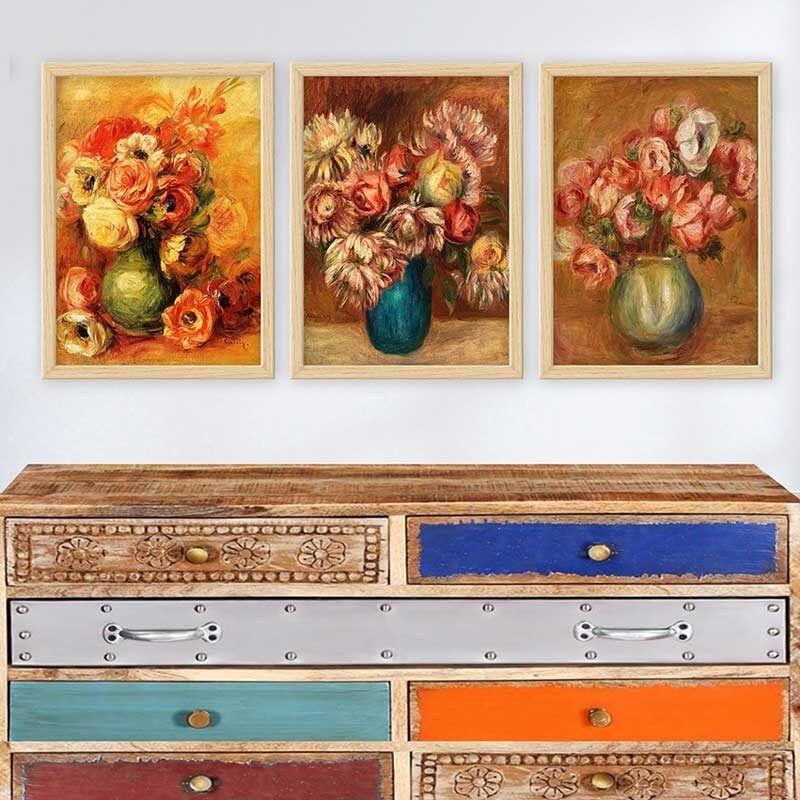 Wallity Set uramljenih slika 3NTC_UN3965912, 3 dijela