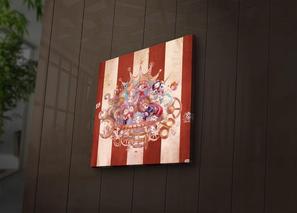 Zidna slika sa LED osvetljenjem 2828IACT-36, 28x28 cm