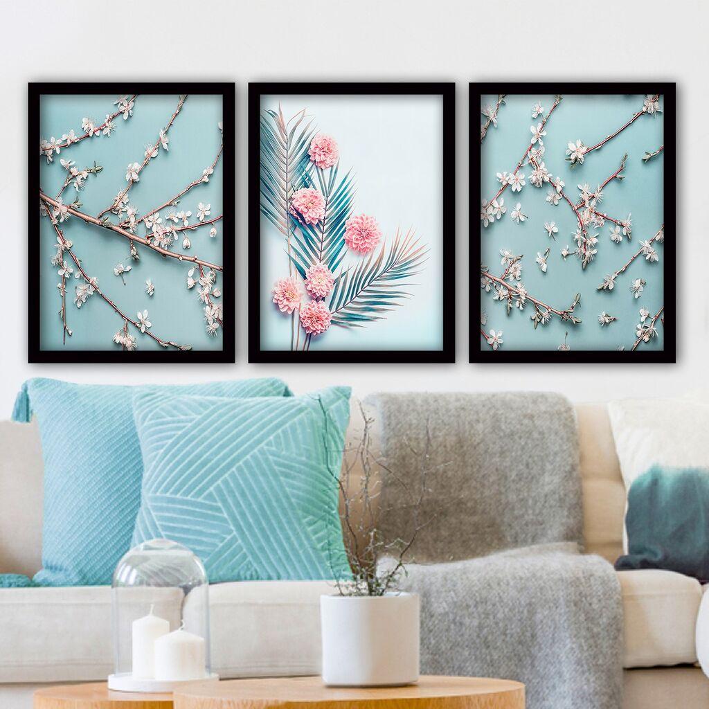Wallity Set uramljenih slika 3SC113, 3 dijela