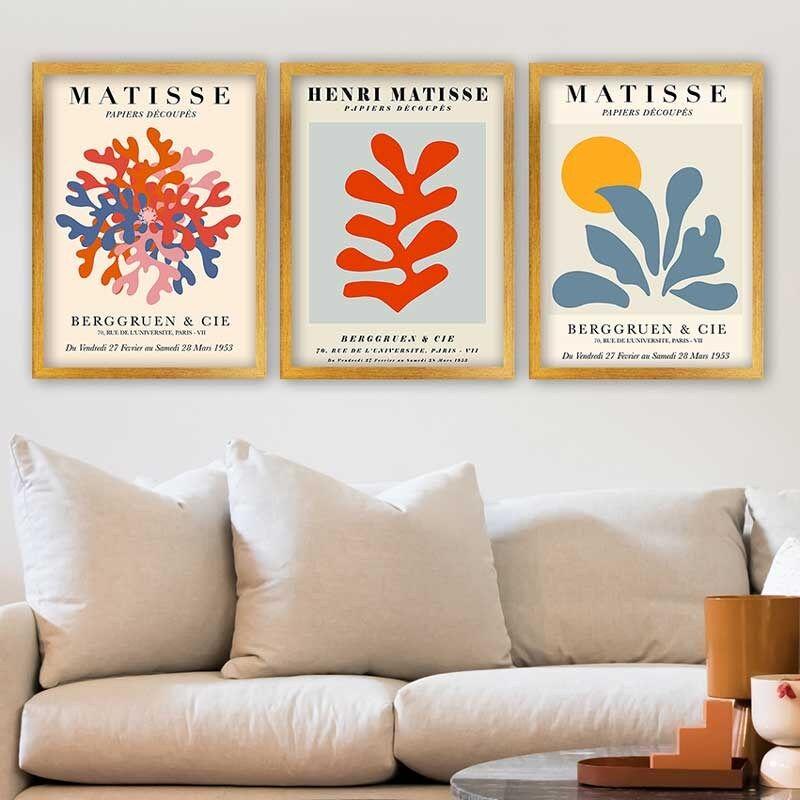 Wallity Set uramljenih slika 3AC_UN161162, 3 dijela