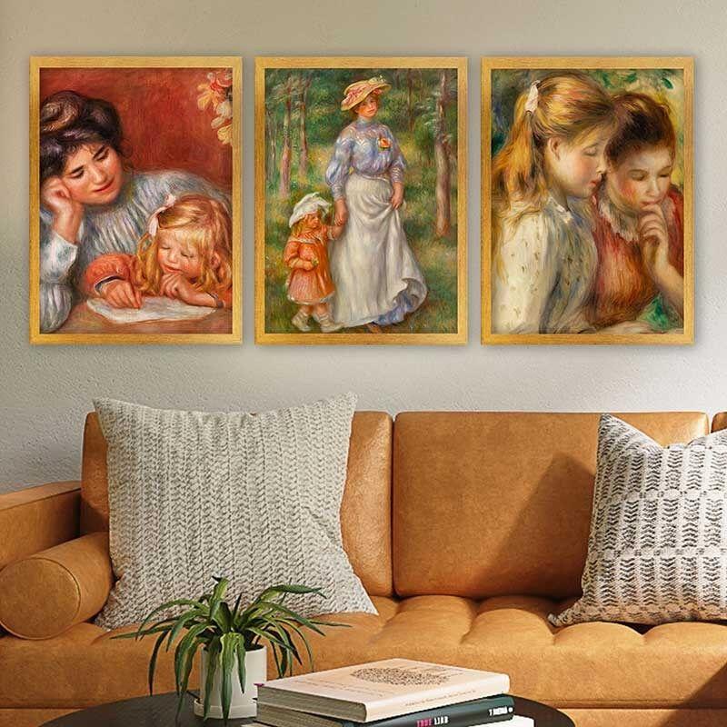 Wallity Set uramljenih slika 3AC_UN3887600, 3 dijela