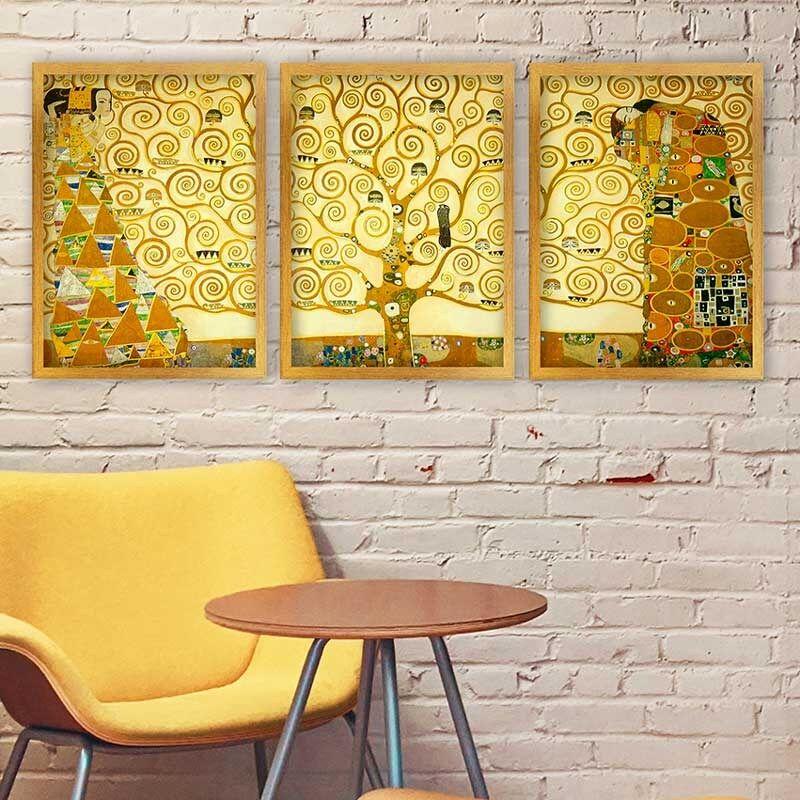 Wallity Set uramljenih slika 3AC_UN6161113, 3 dijela